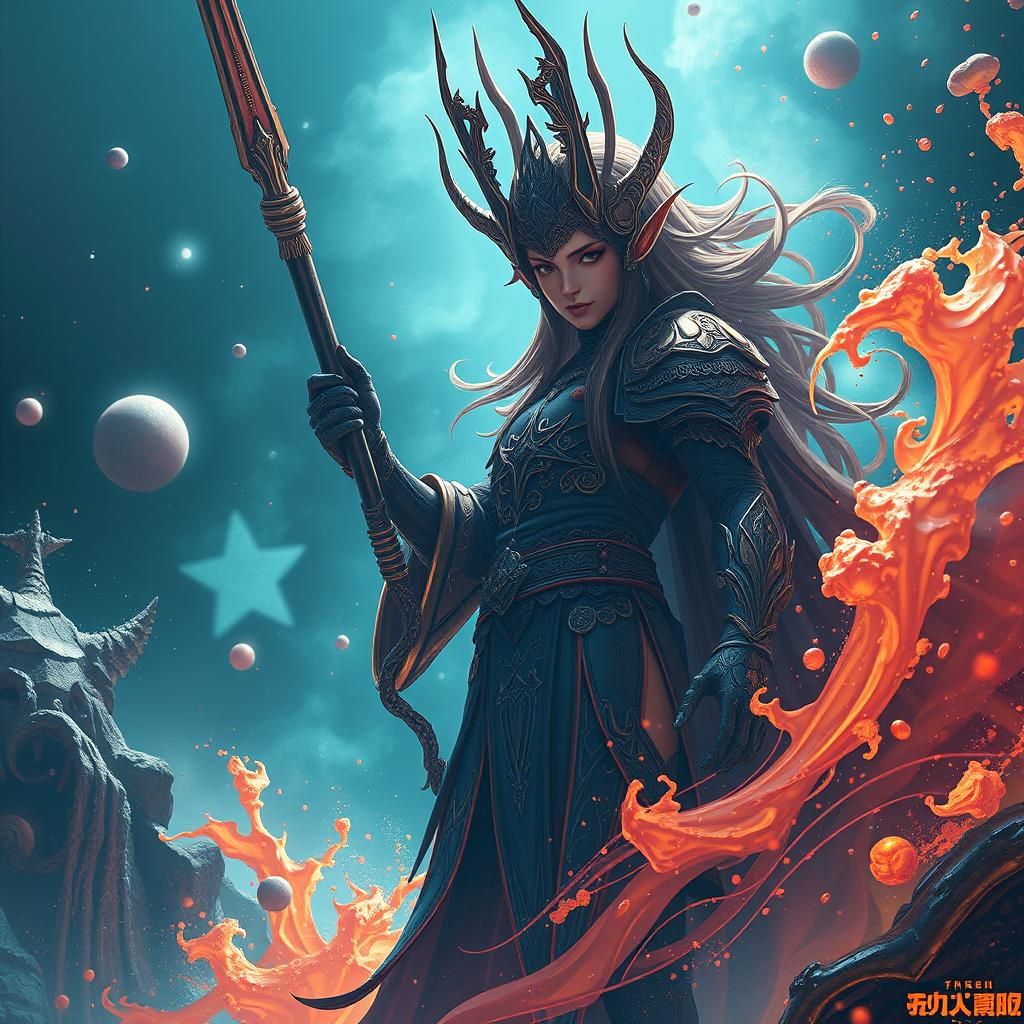 Miniature Japanese Dollhouse in Detailed Matte Painting