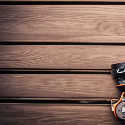 Elegant Wooden Deck in Natural Light
