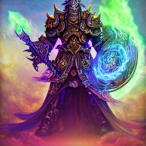 Wrath of the Lich King: Astral Cosmic Illustration