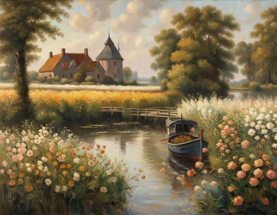 Impressionistic Landscape