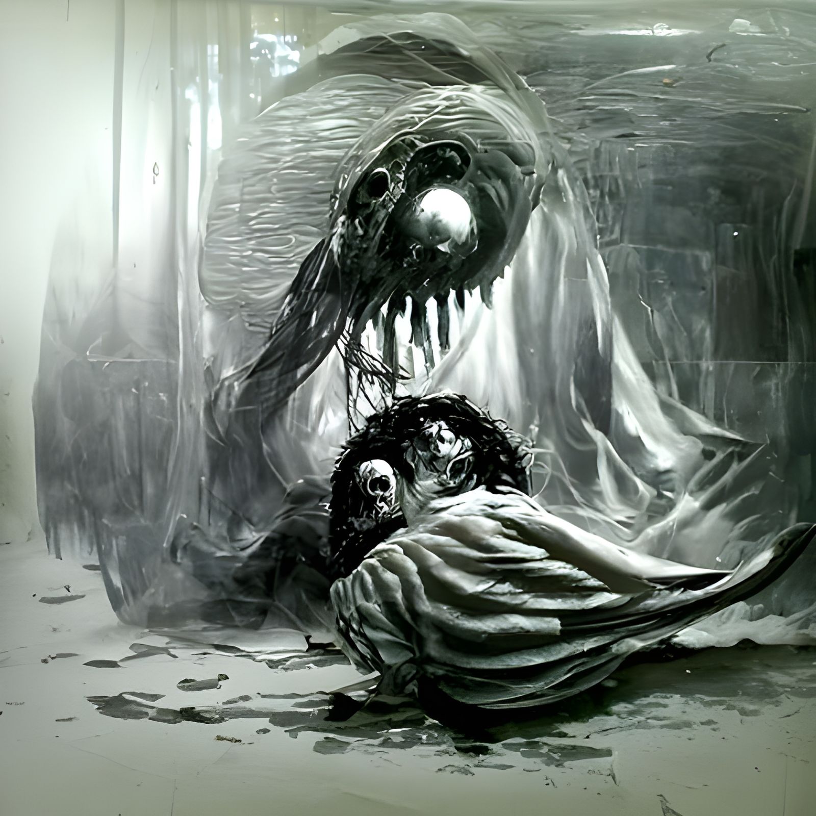 Gothic Horror in the Style of Doré