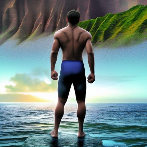 Napali Sunset Celebration: Rocky Balboa in Ultra HD