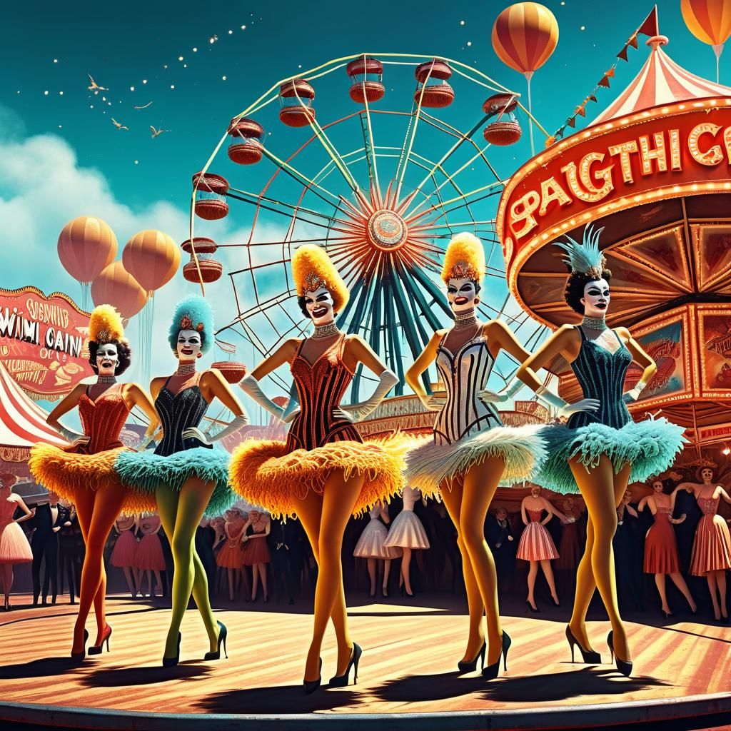 The Minsky Carnival Showgirls