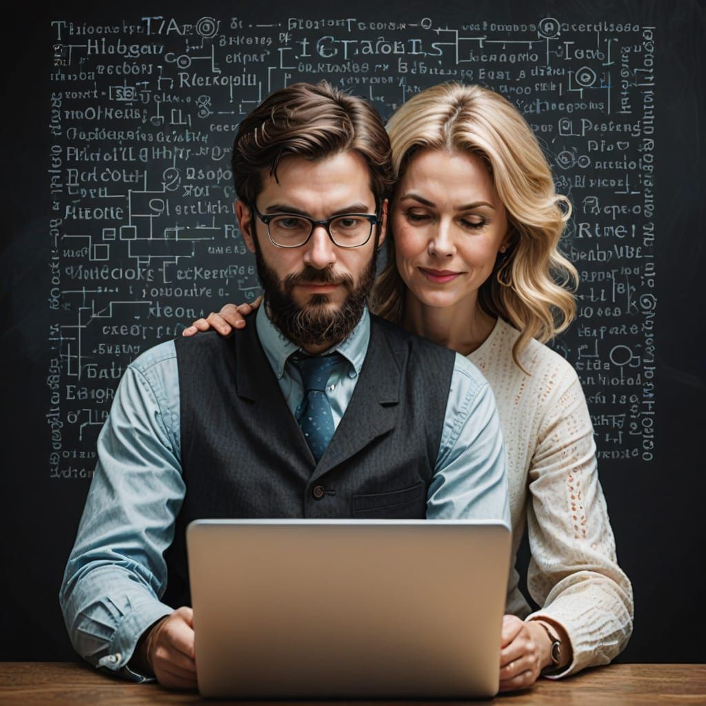 AI Interpretation of Tradwife Coders