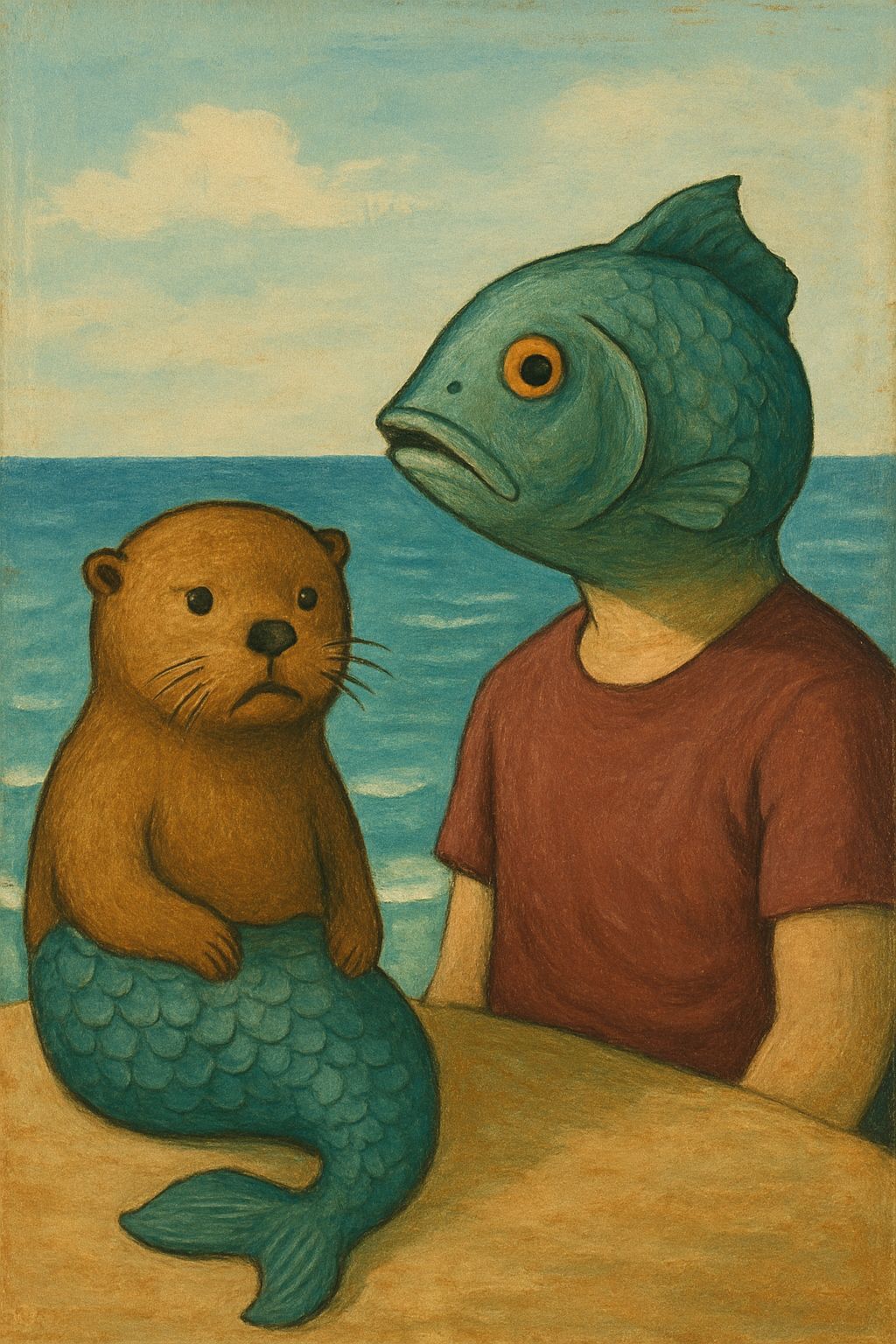 A Sea-Ted and a Sea-Head