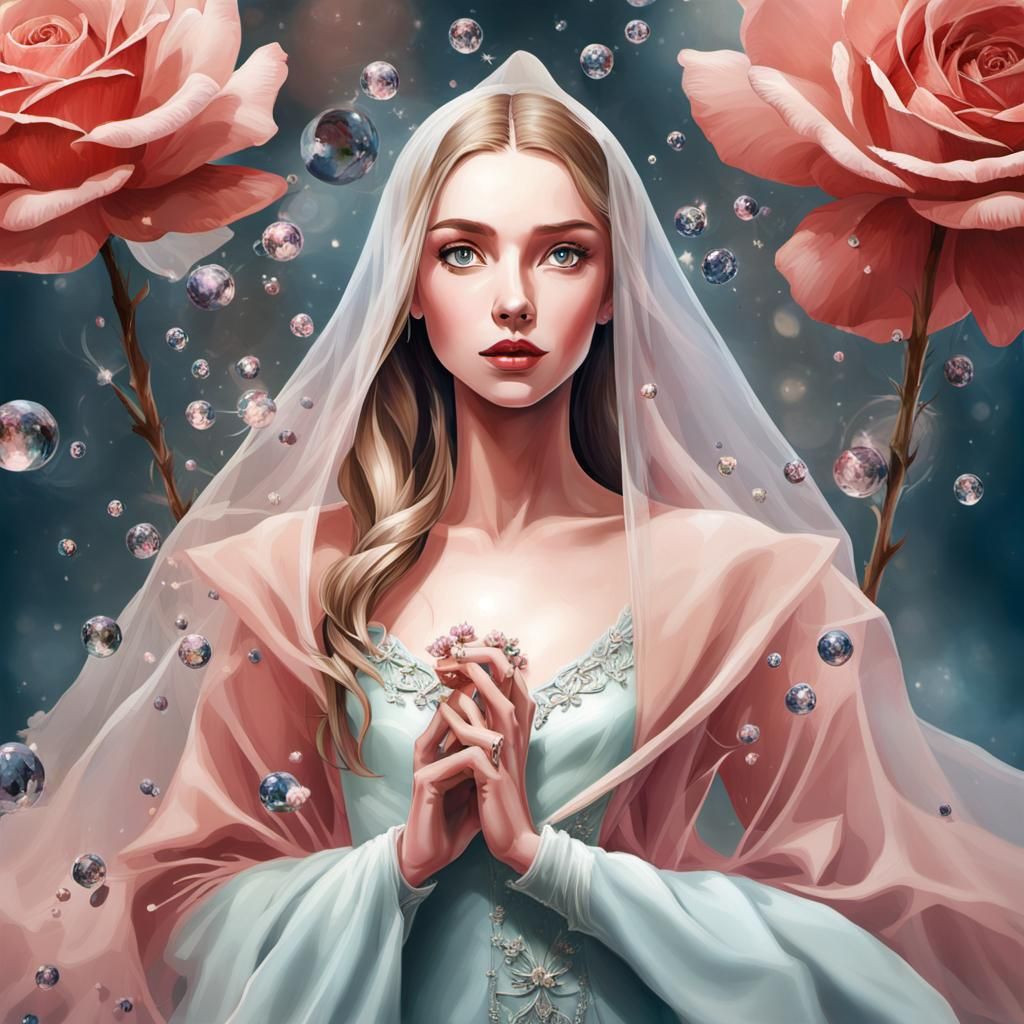 AI Generated Image of a Lady