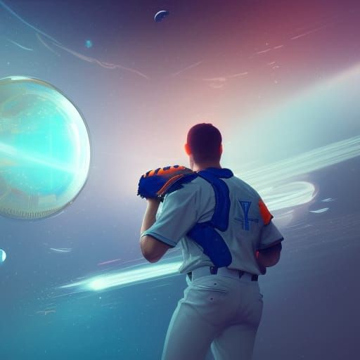 Intergalactic Baseball Game Concept Art