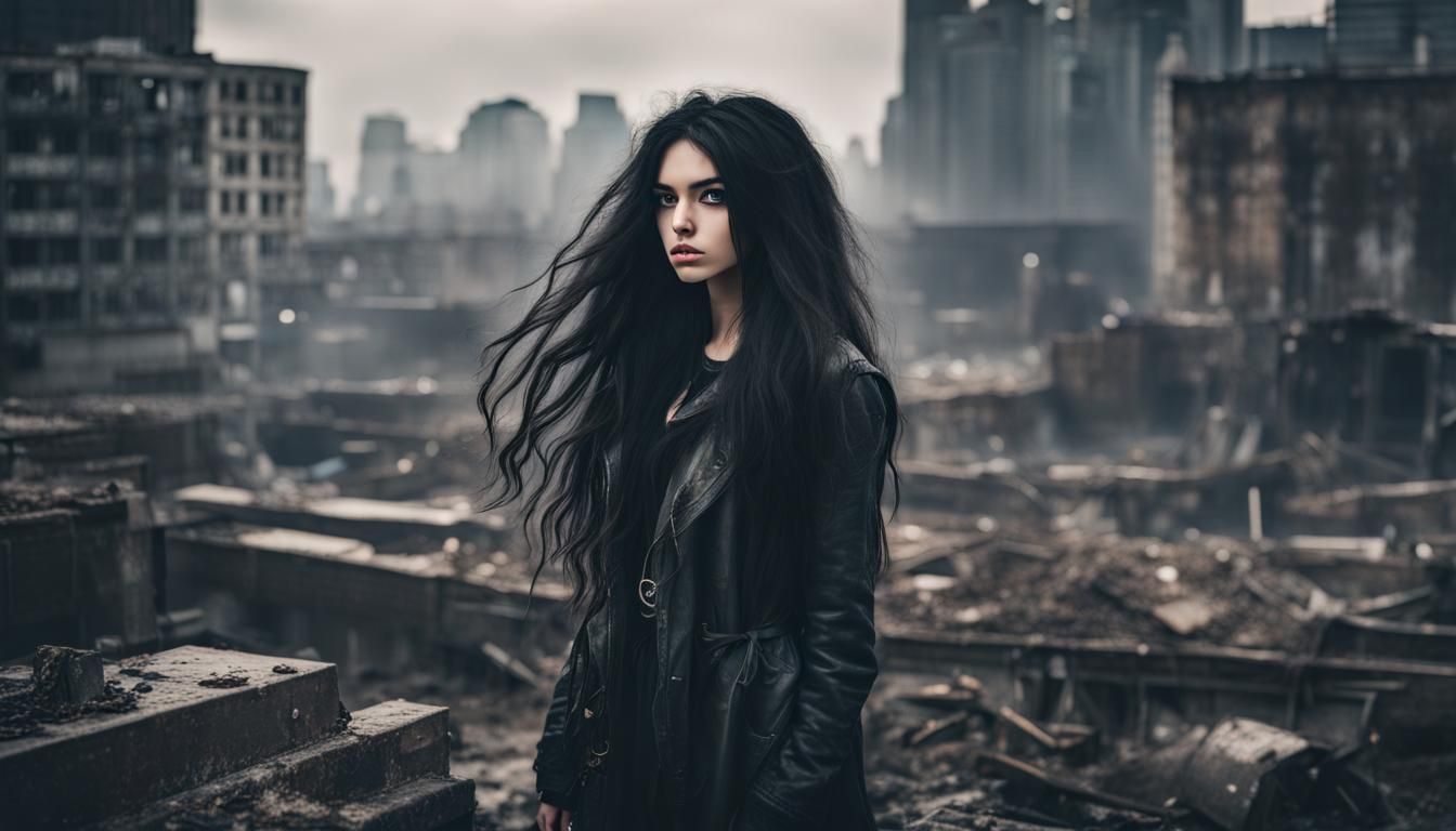 Lovecraftian Beauty in Apocalyptic Cityscape