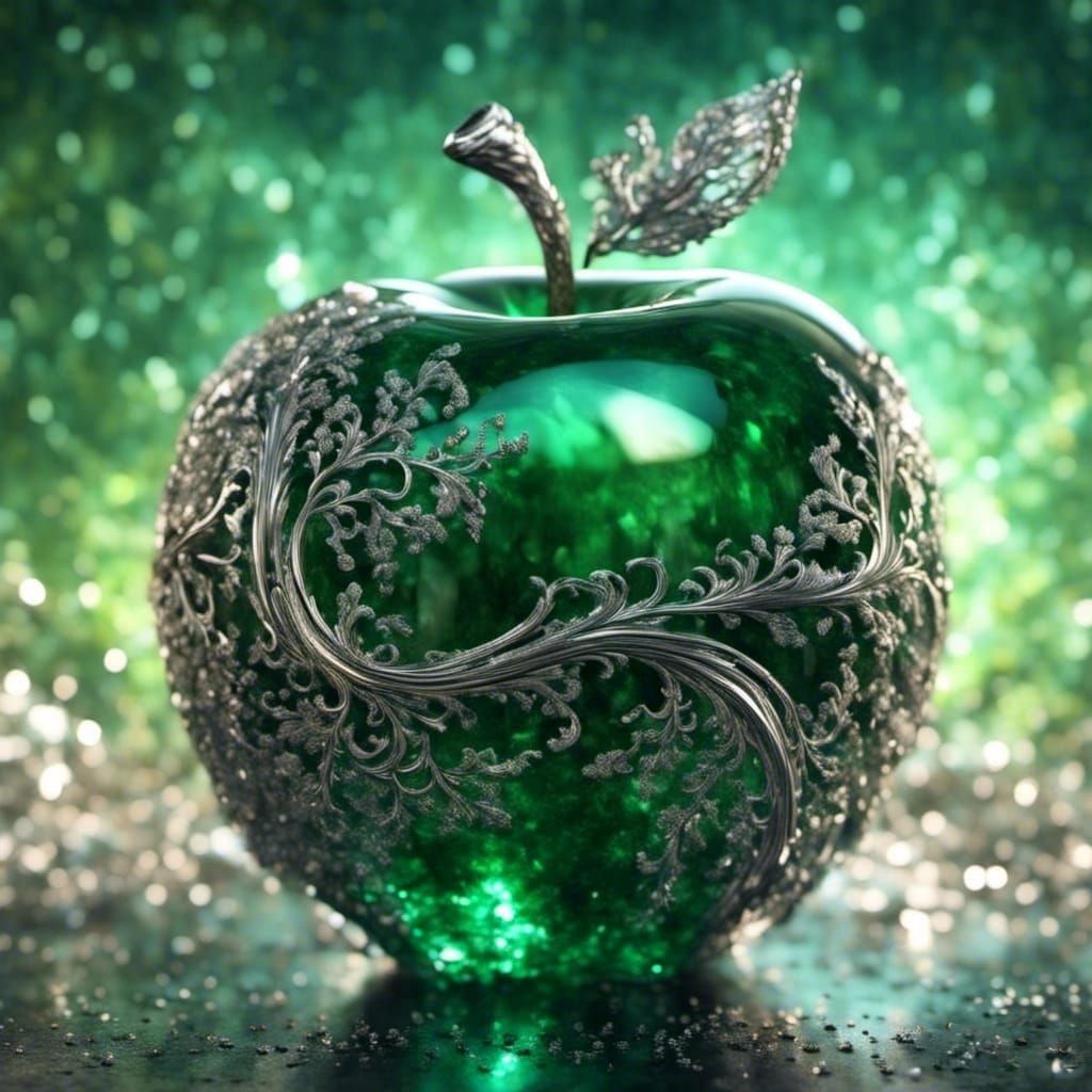 Apple with Text Removed