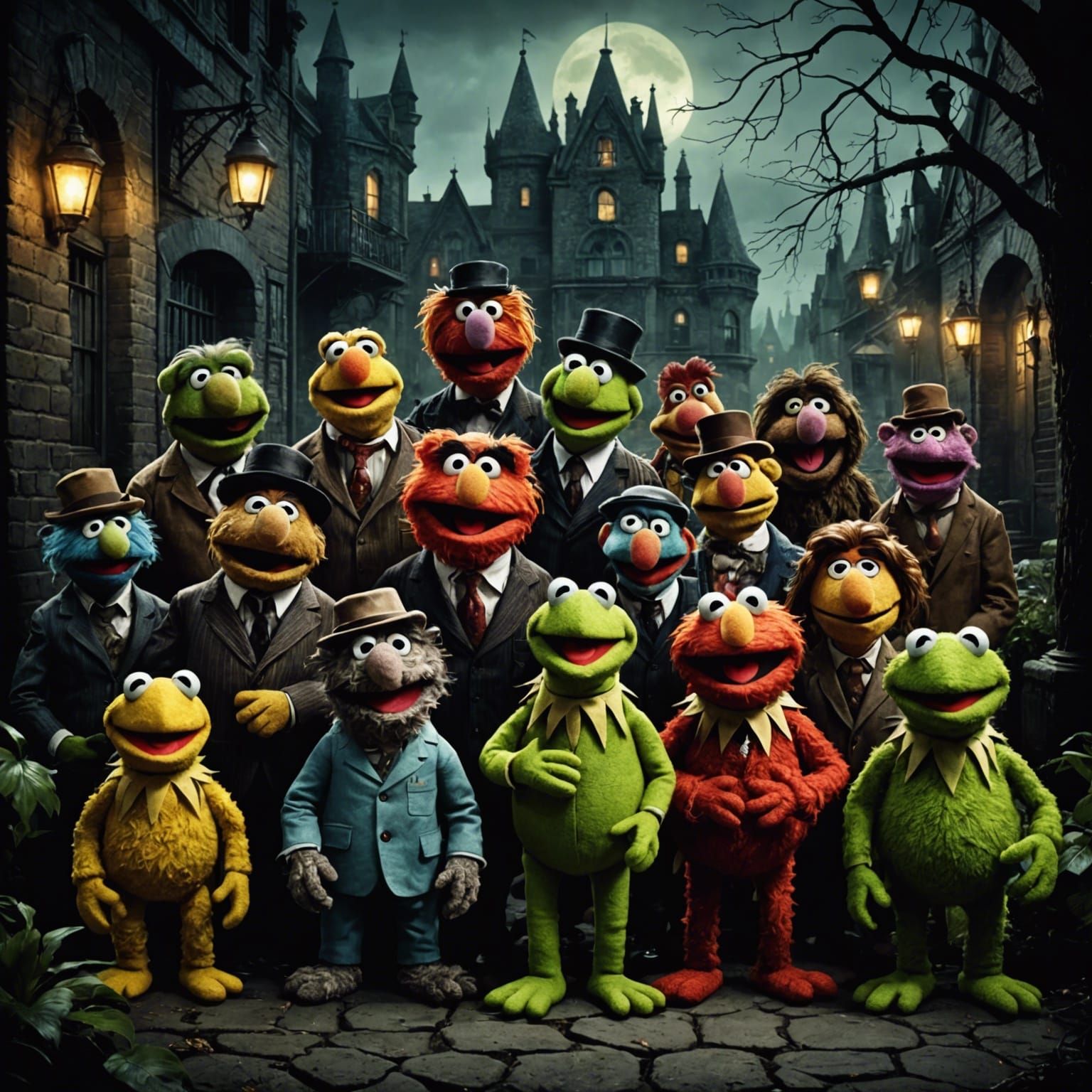 Muppet Horror: A Ghastly Sesame Street Scene