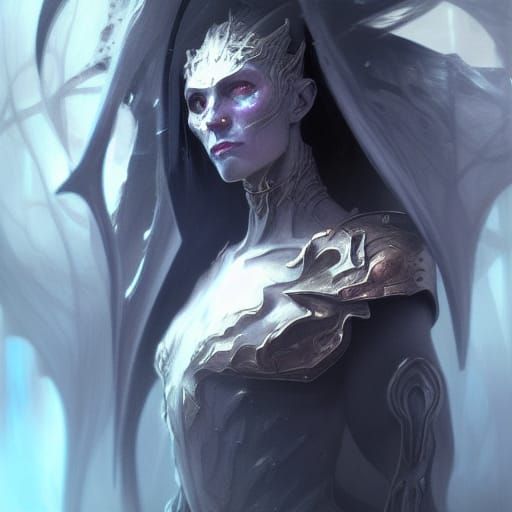 Sauron Portrait in Hyperdetailed Dark Fantasy Style