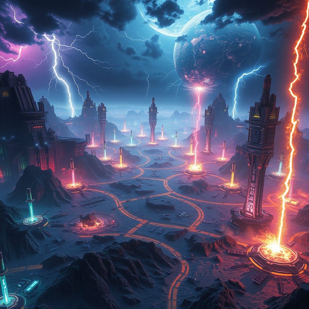 Dystopian Earth Lab: Cloning, Rainbows and Lightning