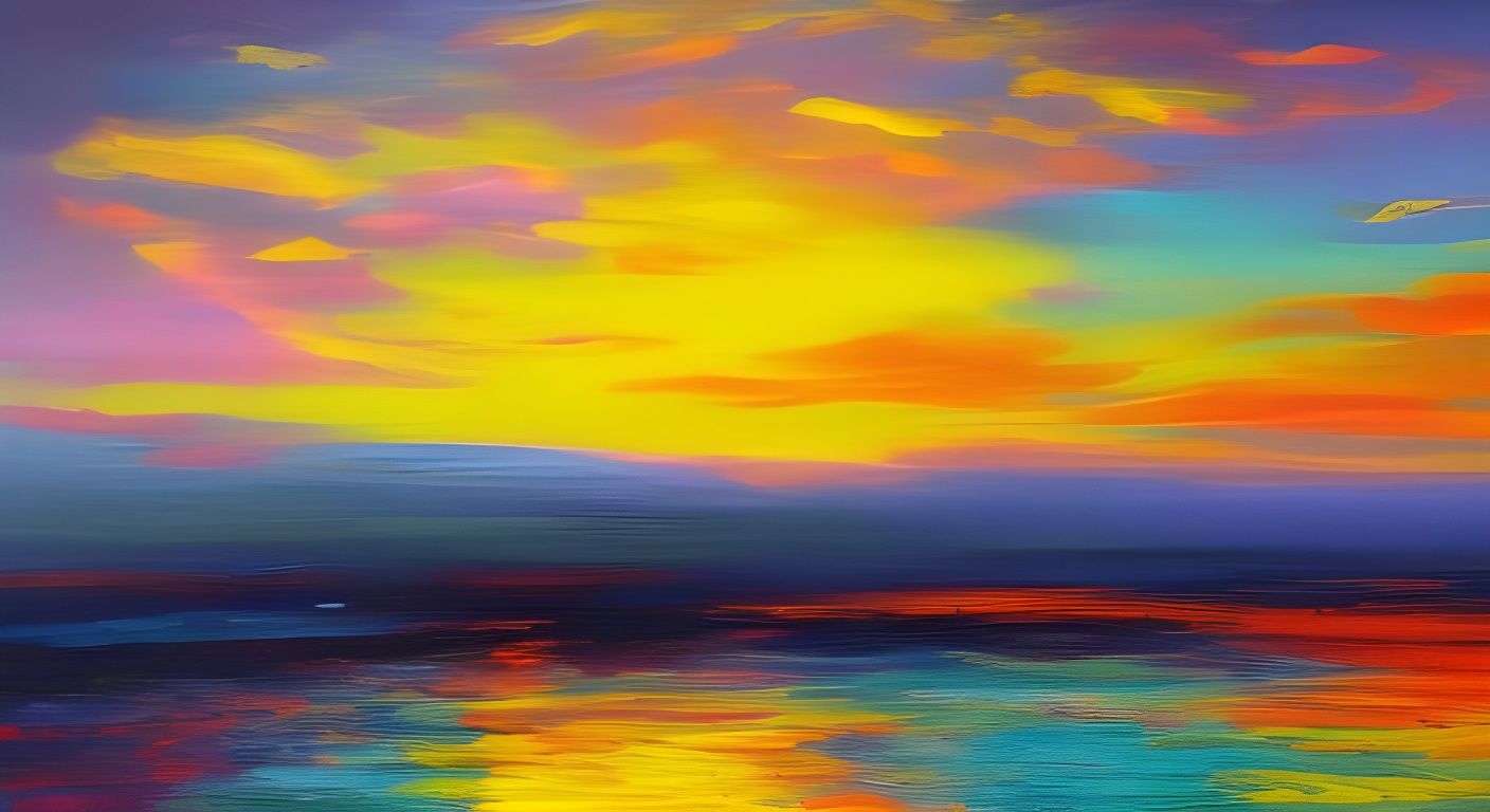 Wondrous Rainbow Sunset (Neo)