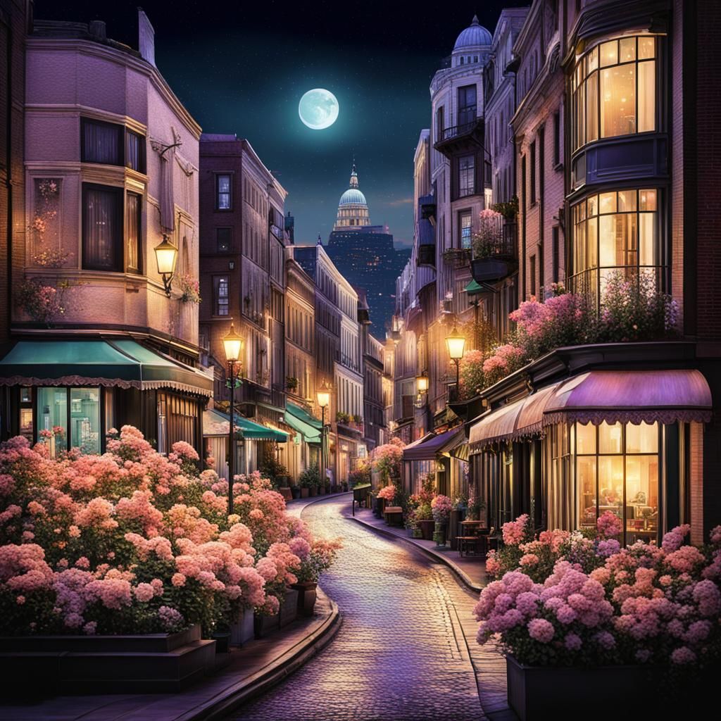 Night in the city
