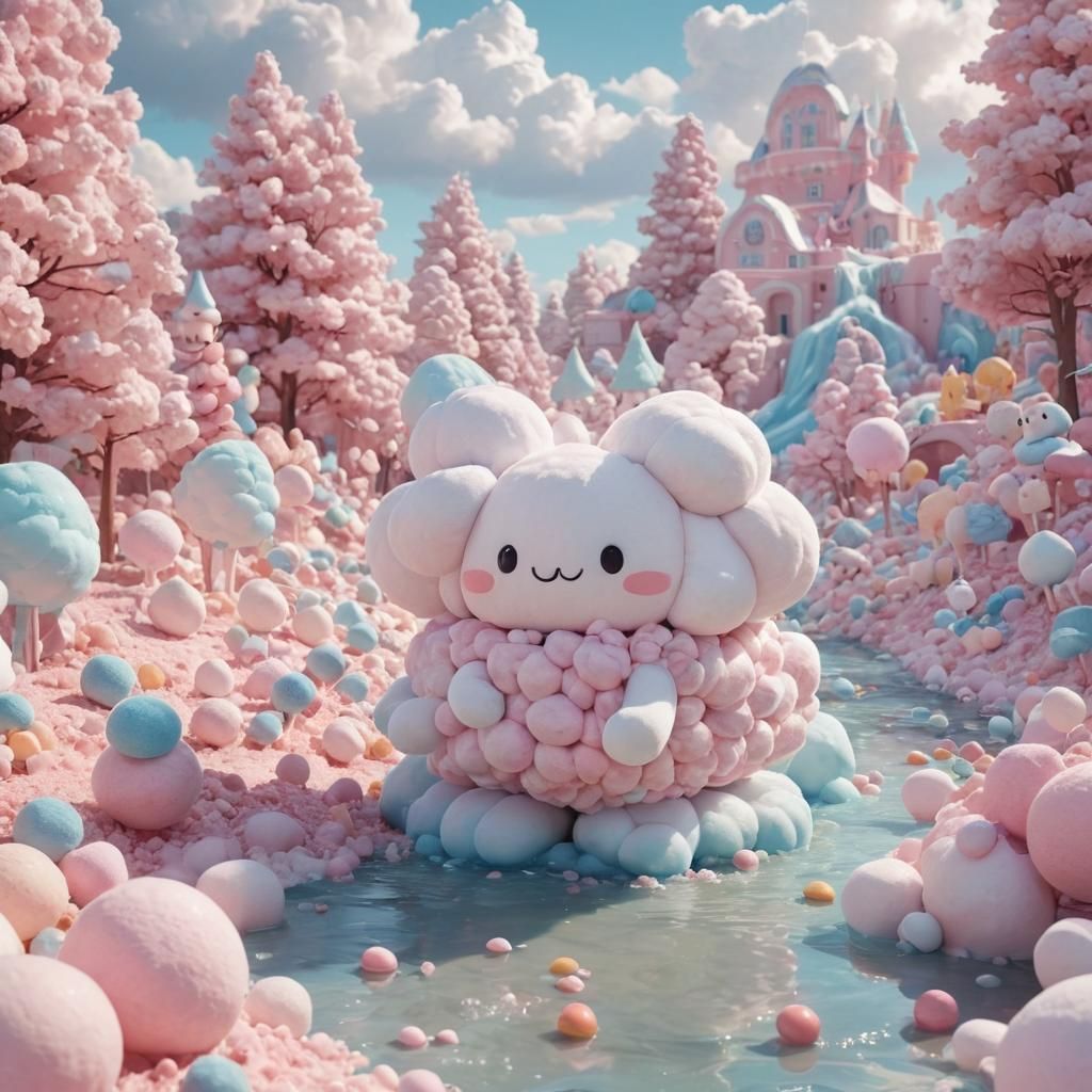Marshmallowpunk Dreamscape: A Celebration of Comfort and Joy