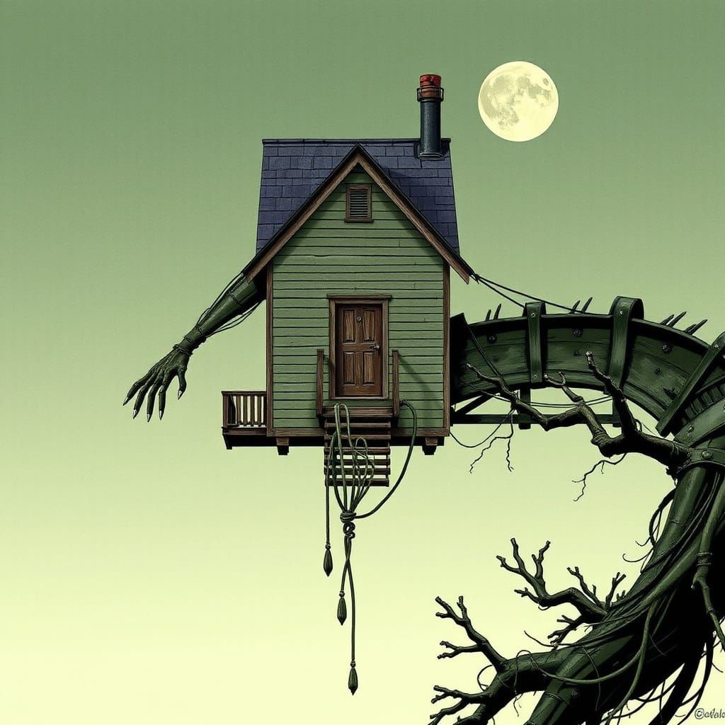 AI Interpretation of a Nightmare