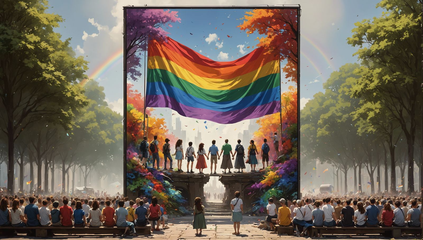 Happy Pride 2024 - Art celebrates diversity