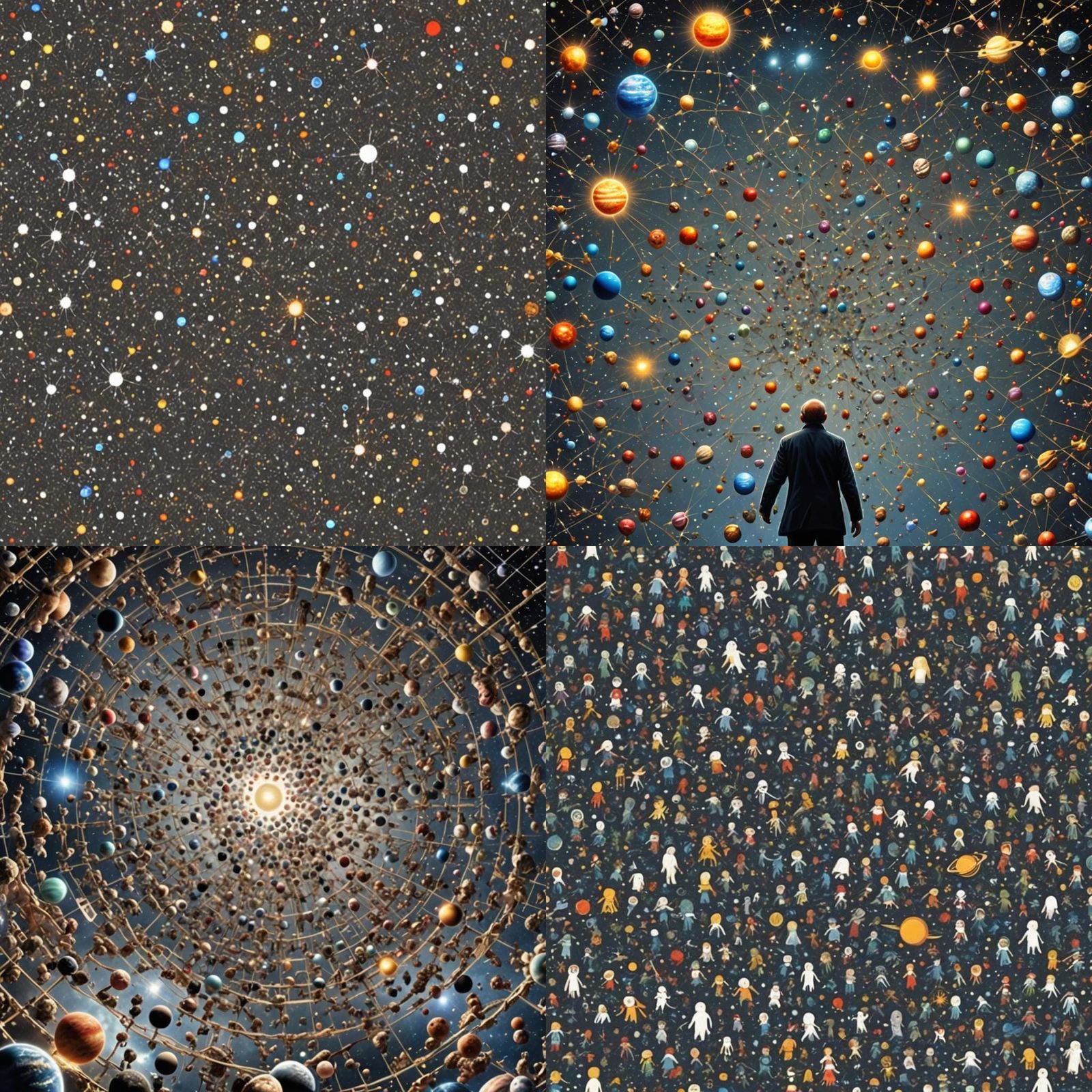 Humanity's Limited Perspective in the Vast Universe