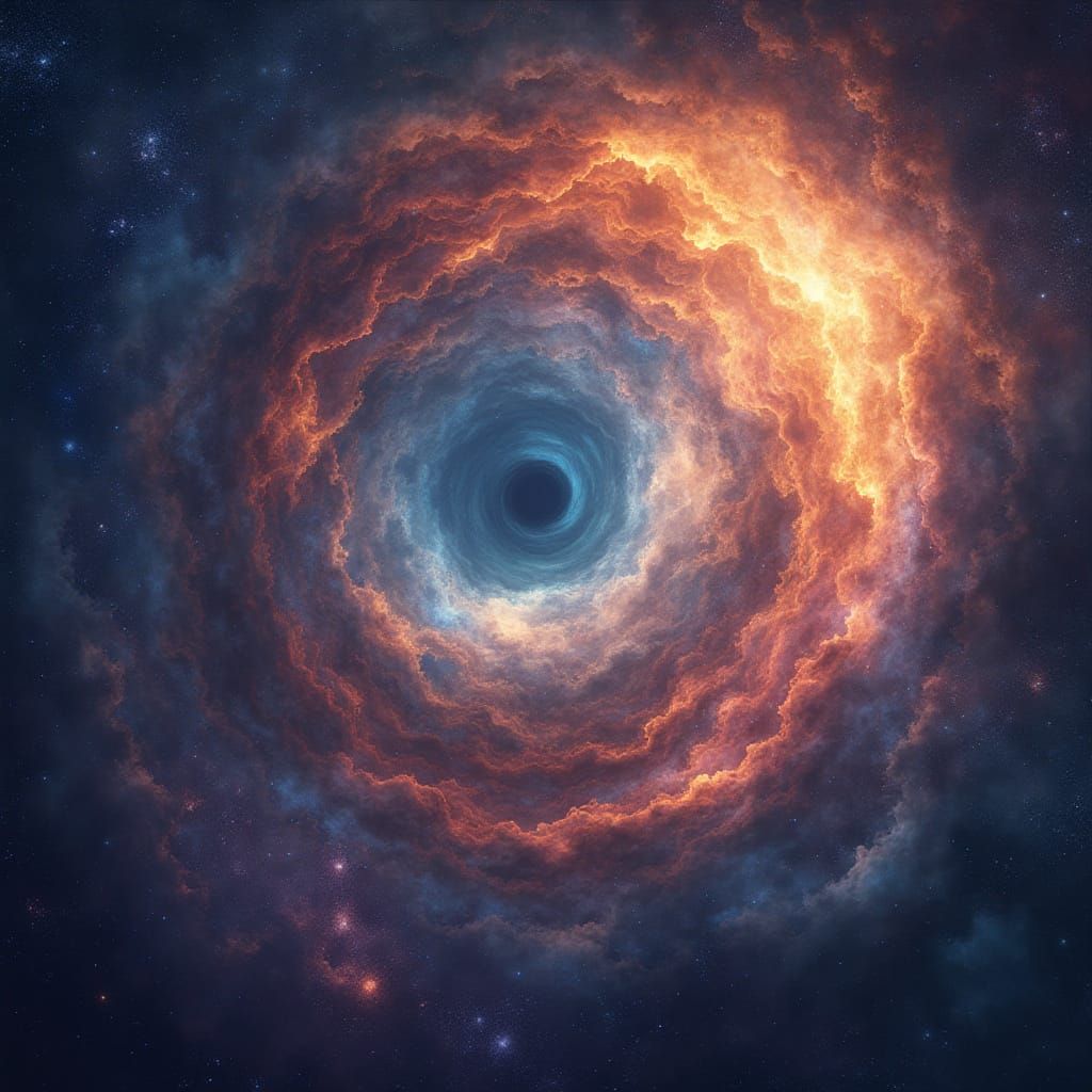 Fantasy Cosmic Traveler in Blissful Radiance