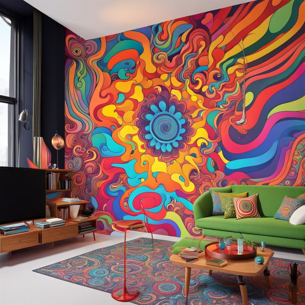 Psychedelic Wall Art