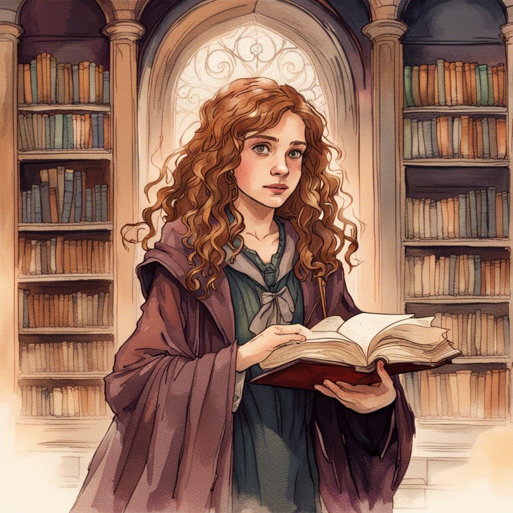 Hermione Granger | Ink Painting