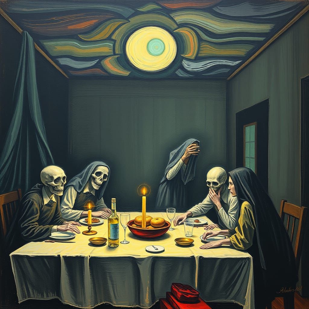 Munch's Vision of the Supper