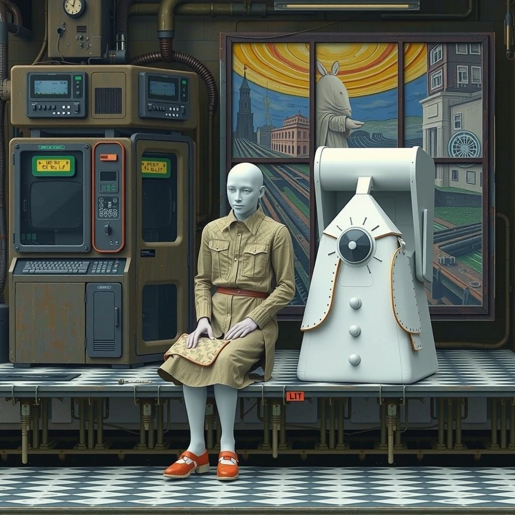 17th Century Computer Meets Brutalist Architecture