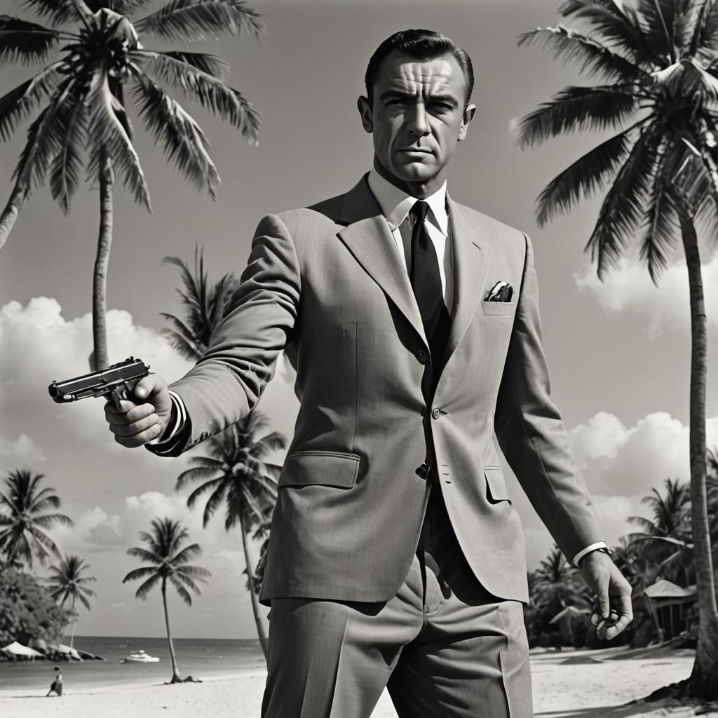 James Bond in 'Dr. No' Jamaica Scene