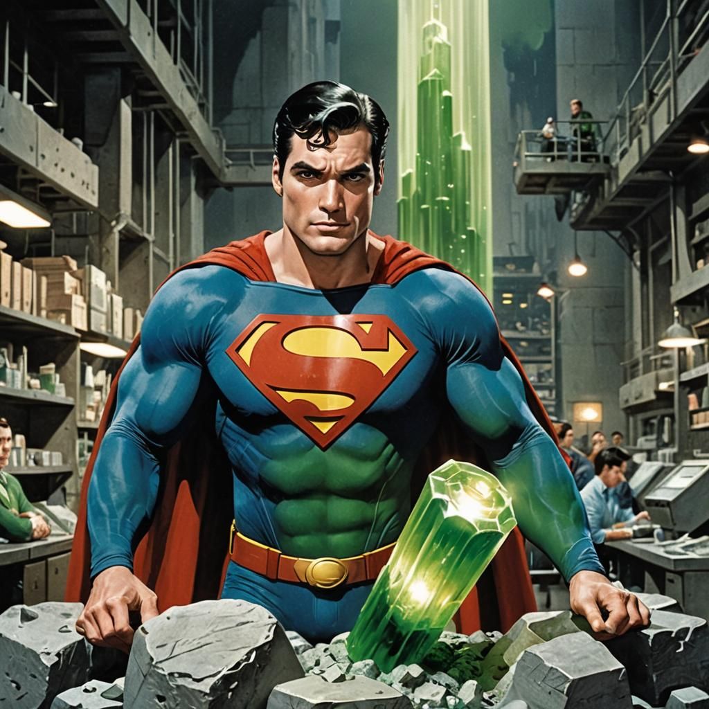 Superman Suffers from Kryptonite Exposure
