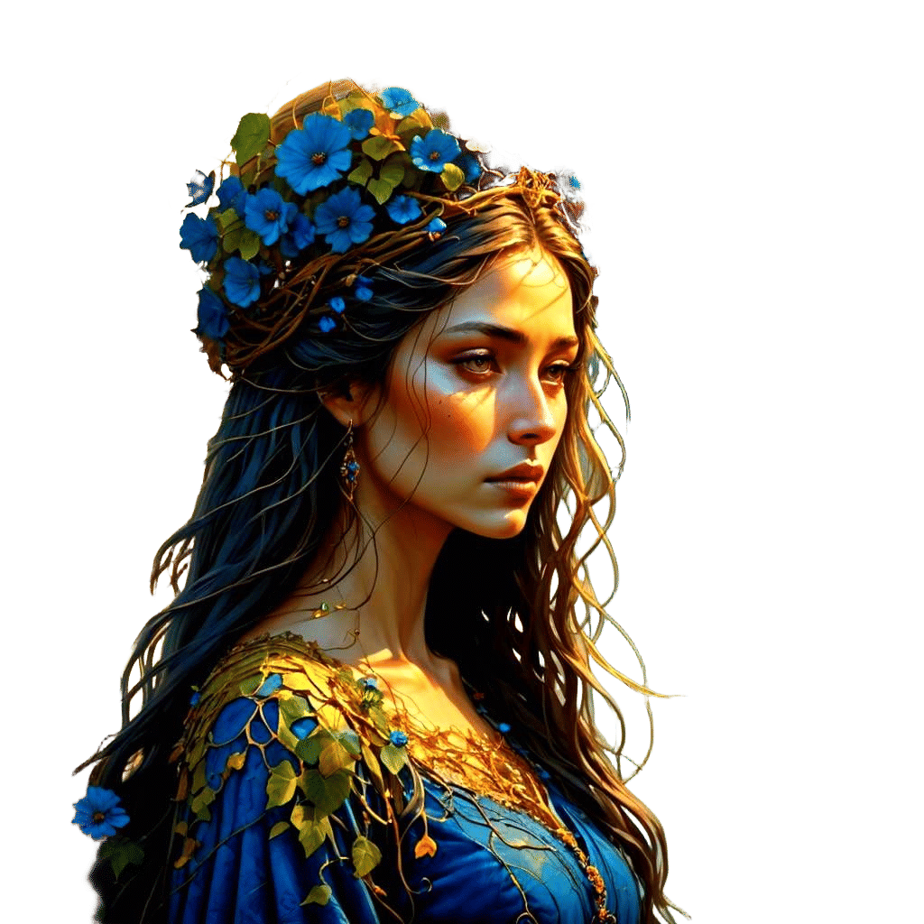 Life Growing Within: A Detailed Matte Painting