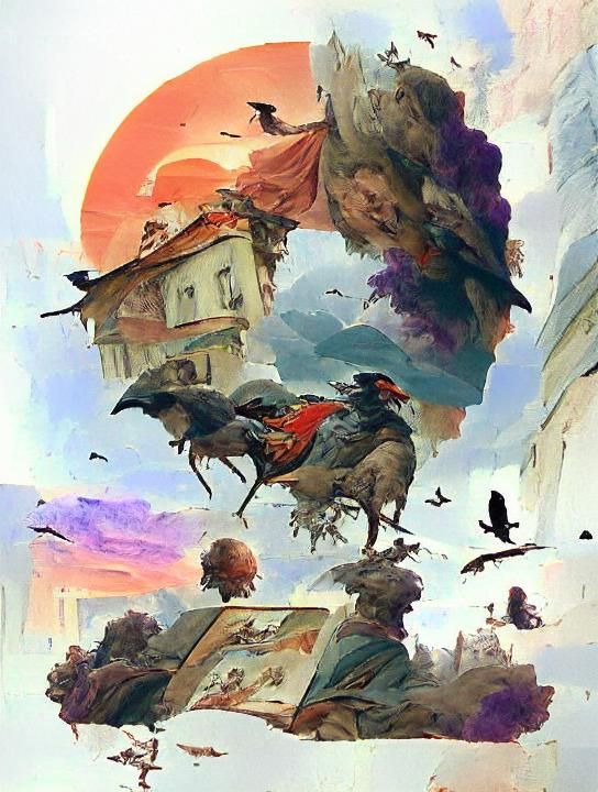 I follow the street and make my way through the dystopian ci...