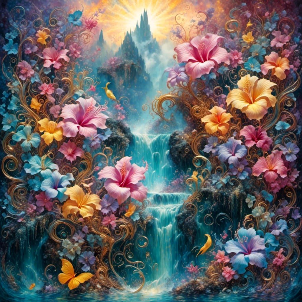 <lora:FlamBear:1.0> <lora:Zentangle:1.0> pastel filigree iri...