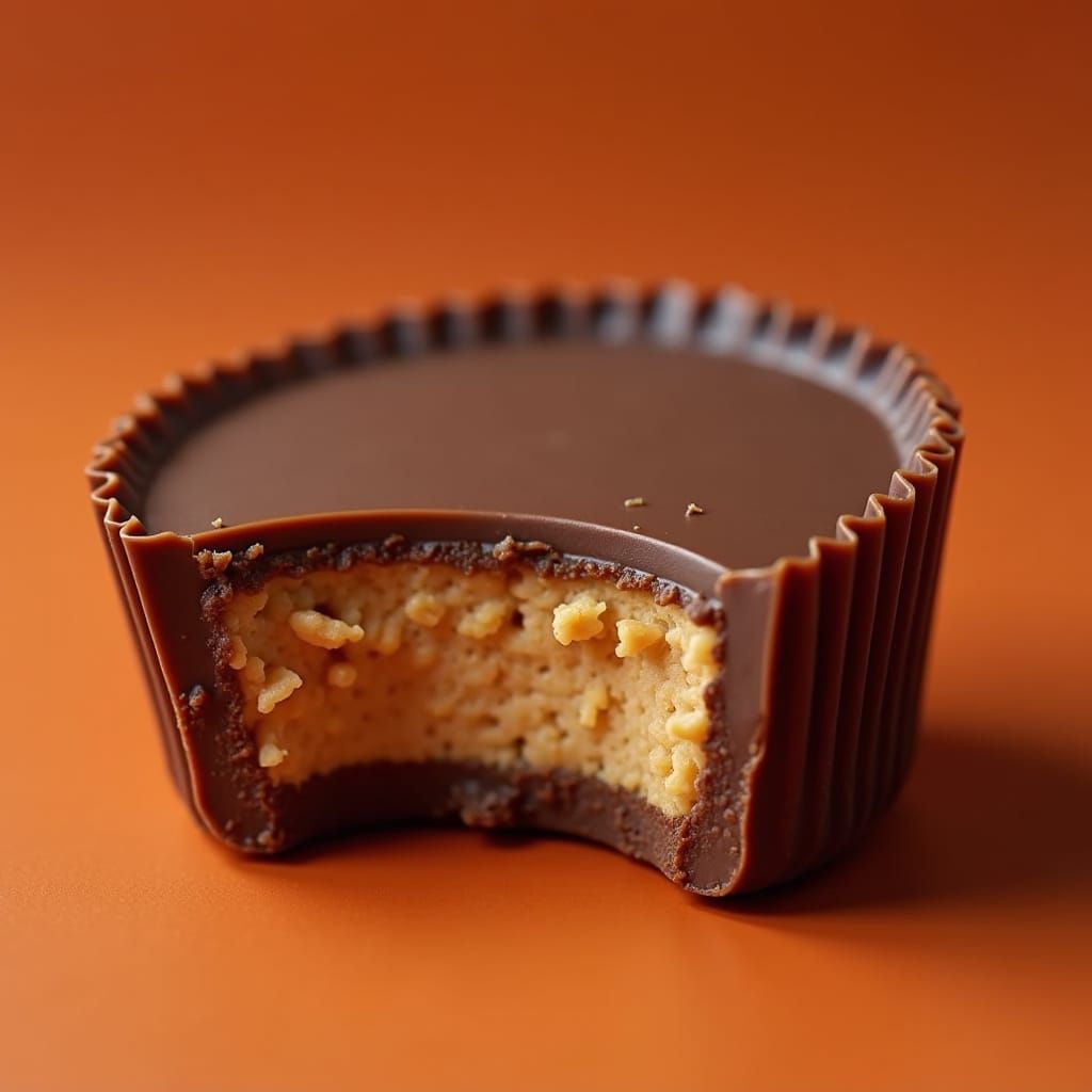 Reese's Cup with Bite, Exquisite Detail