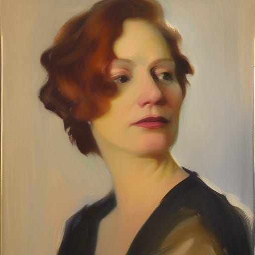 Portrait of no one in particular