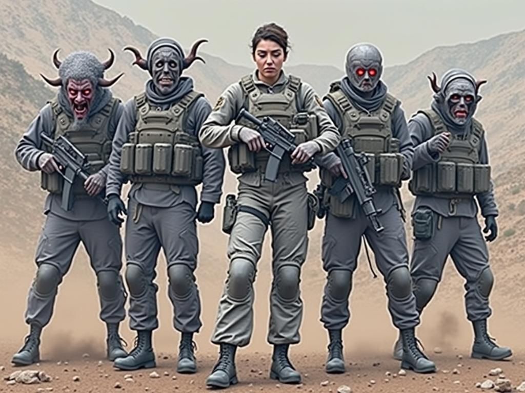 IDF Soldier Battles Demon at Lebanon Border