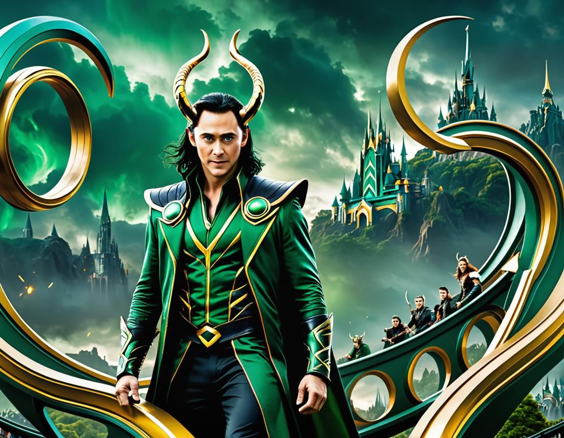 Loki-Themed Amusement Park Design