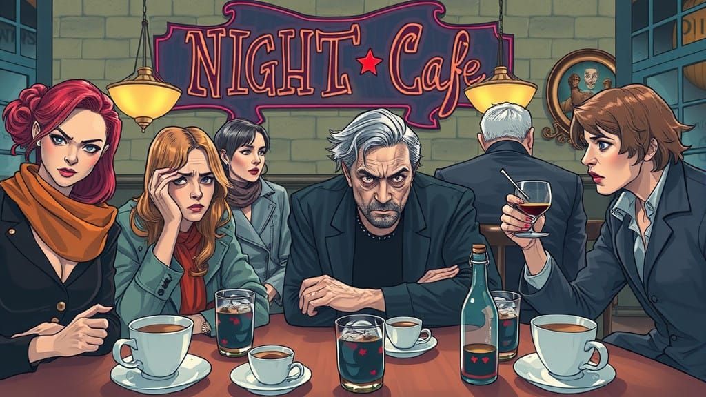 Judging the Night Cafe's 800th Challenge Winner