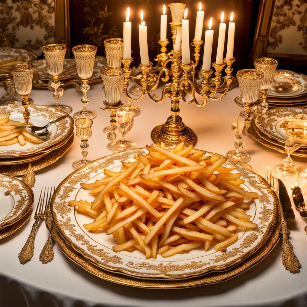 Julienne Fries at Aristocratic 19th Century Party