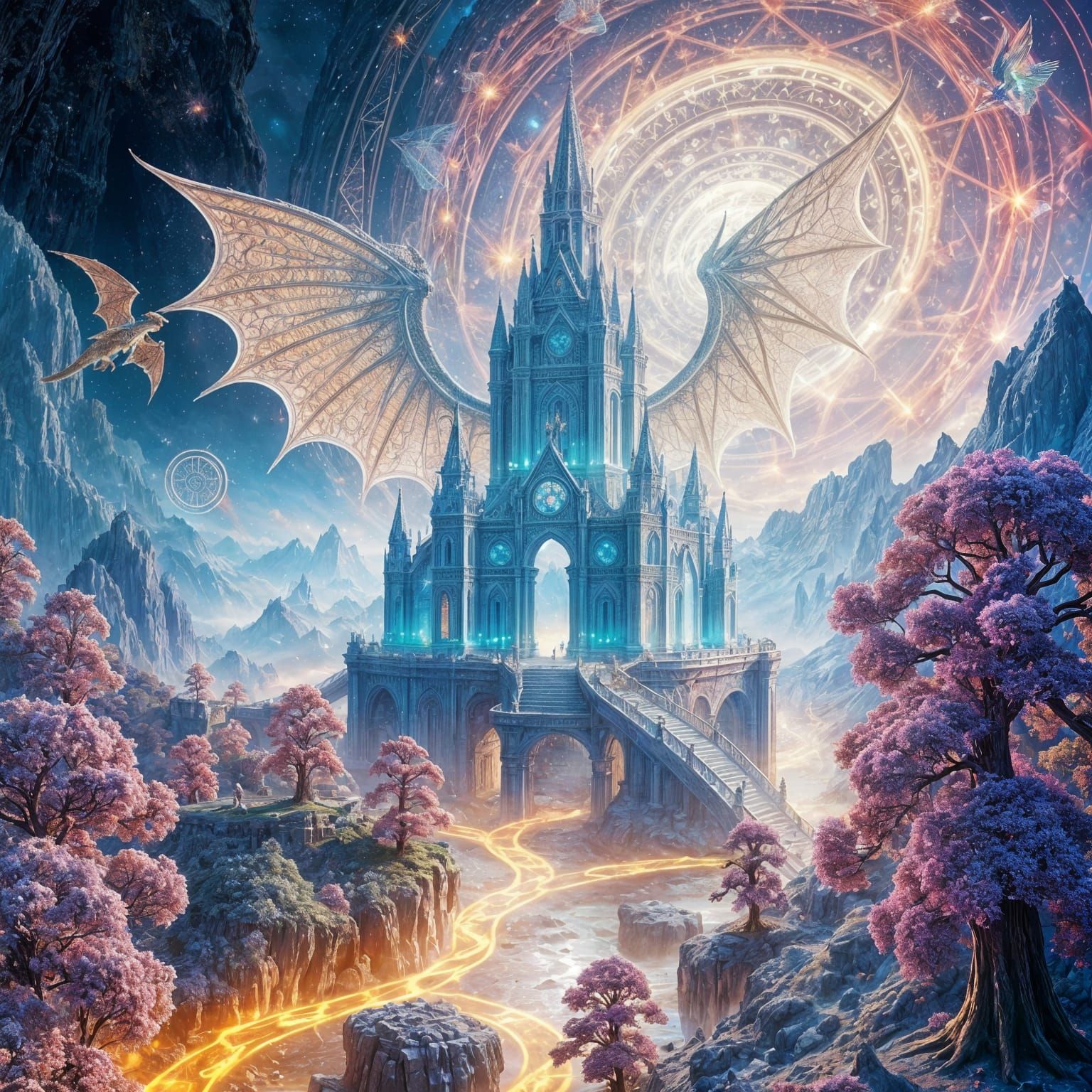 Behold, the stormbearer dragon castle..