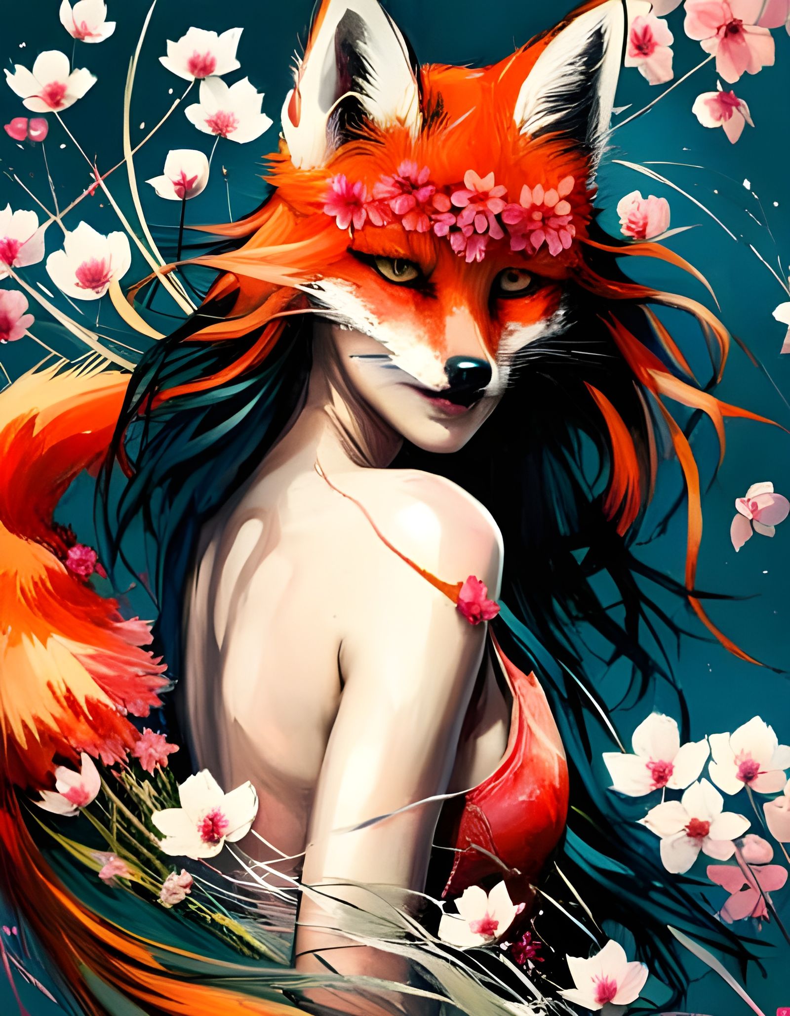 Shapeshifting mystery woman