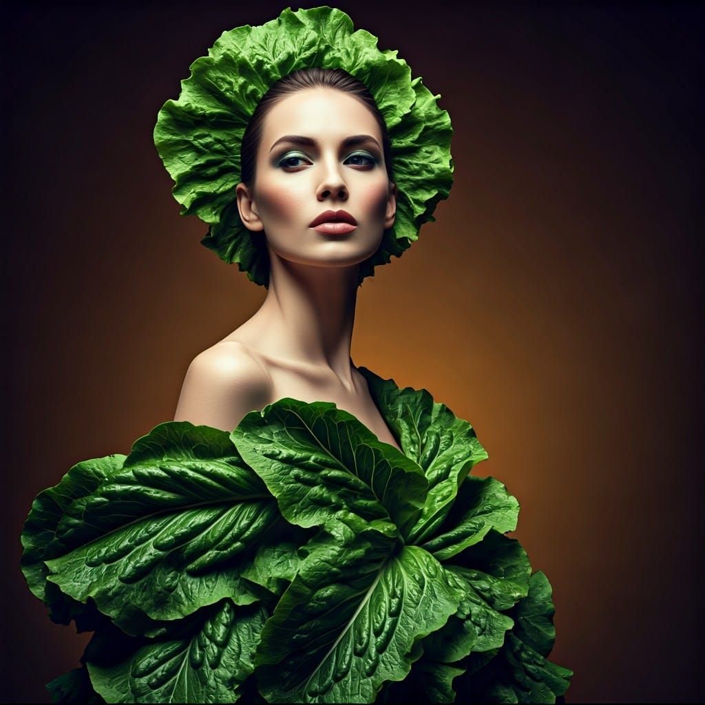 Romaine Lettuce Couture