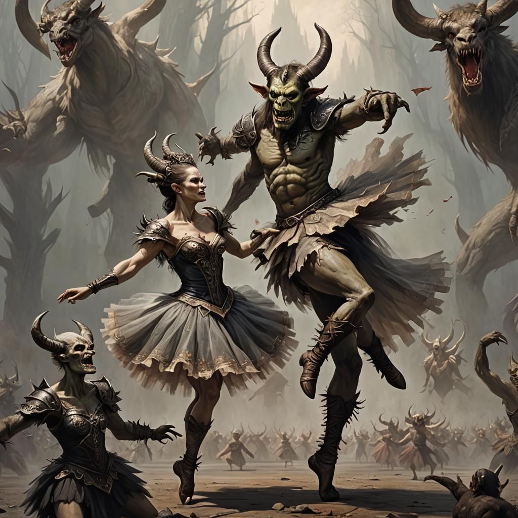 Orc Ballet Dancer in Mordor