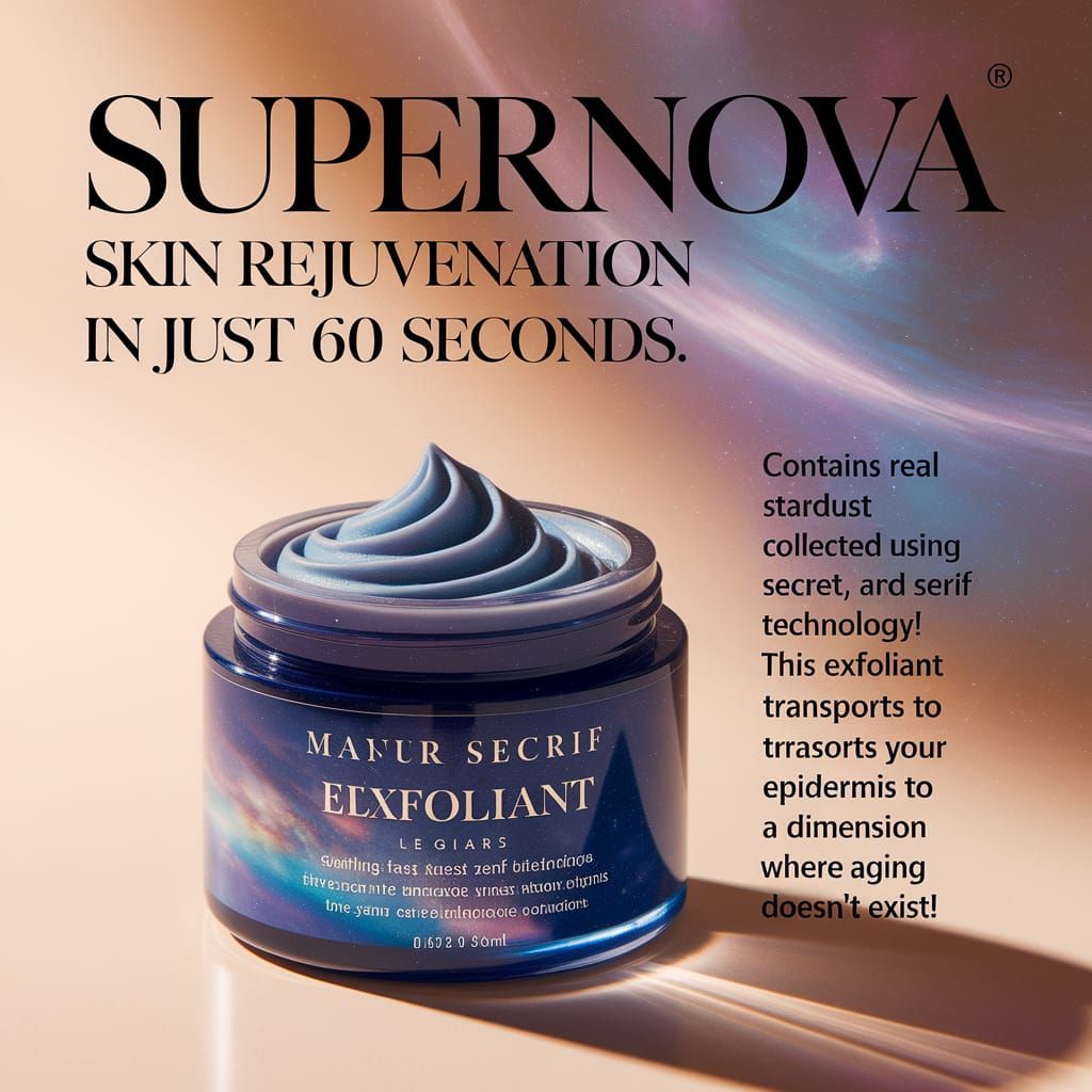 Supernova Skin Rejuvenation in Just 60 Seconds - Advertisement