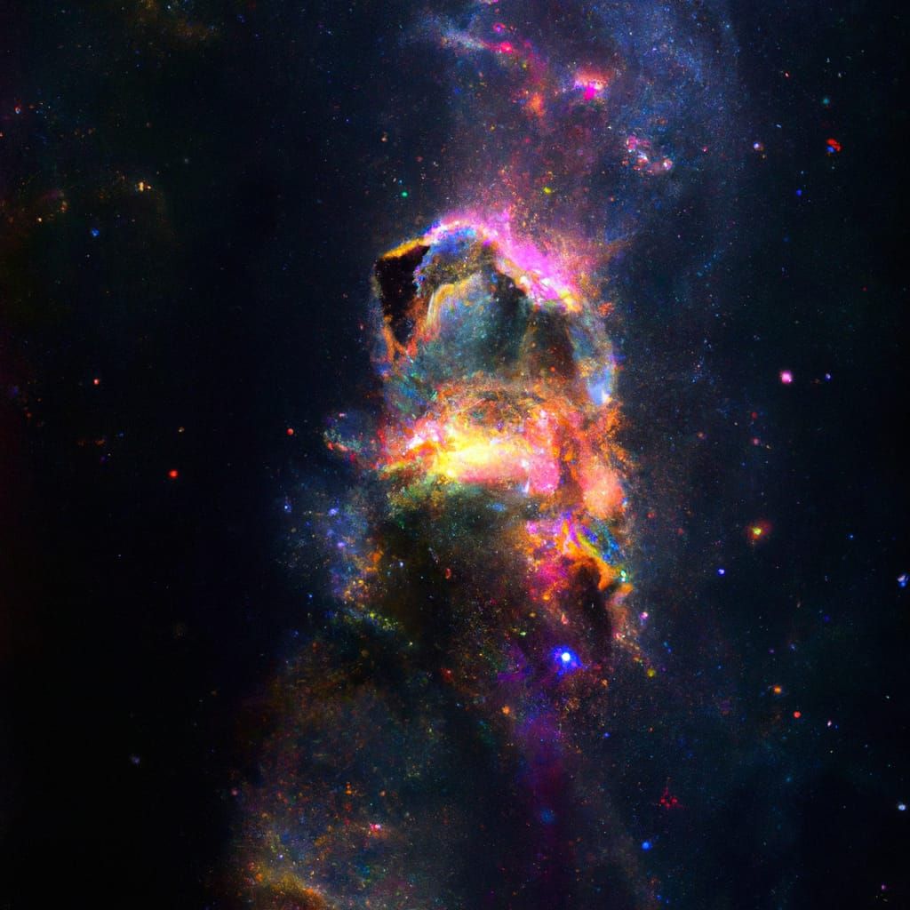 Kawaii Queen of Nebulas in Starspace Galaxy