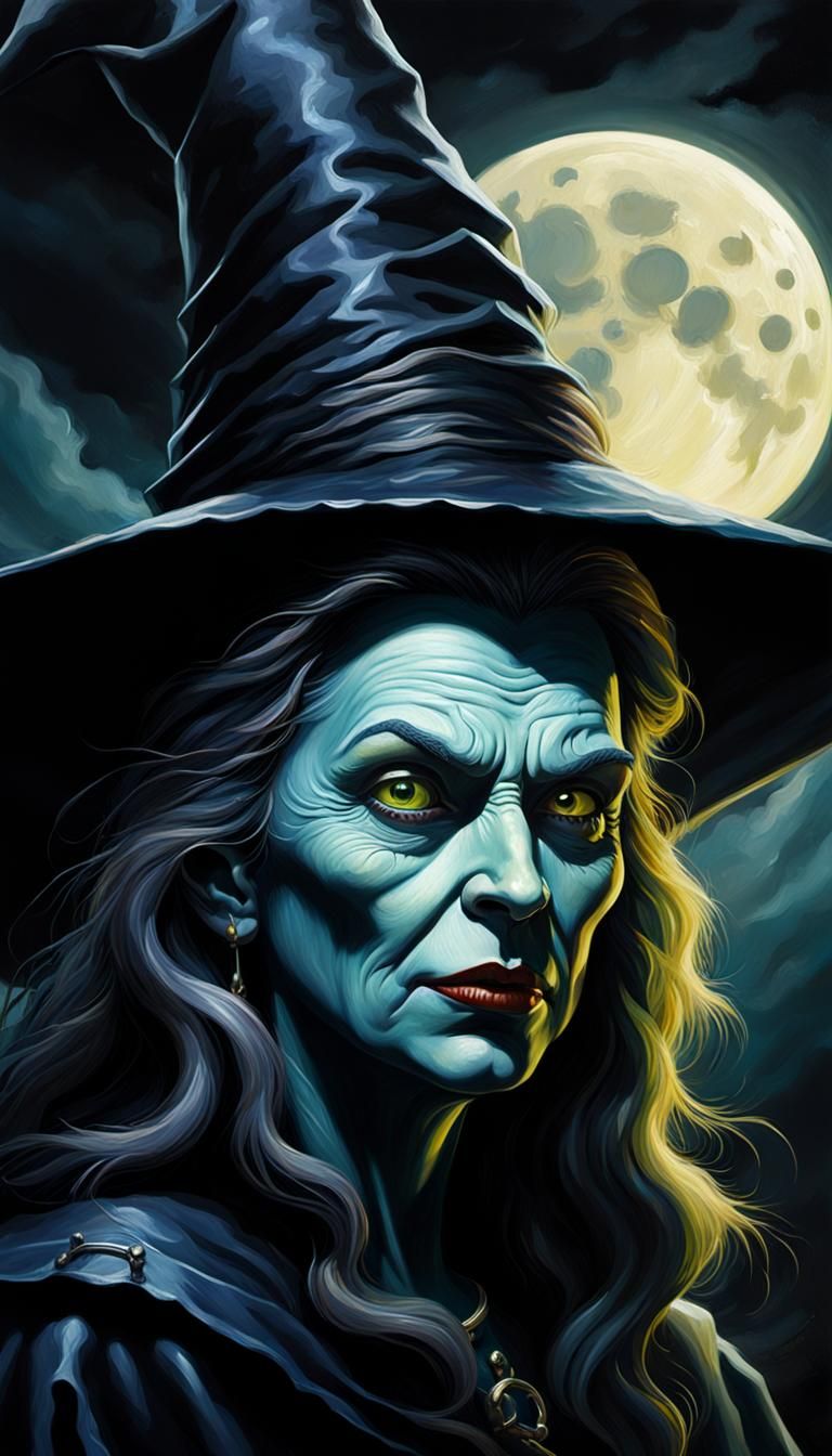 wicked witch art