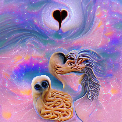 AI Generated Image From Empty Prompt