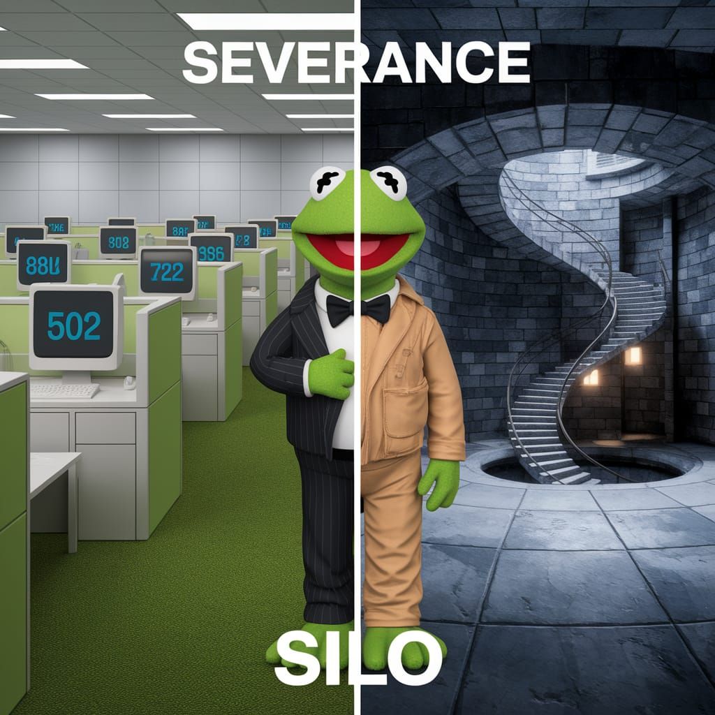 💙Severance/Silo🧡 Muppets!