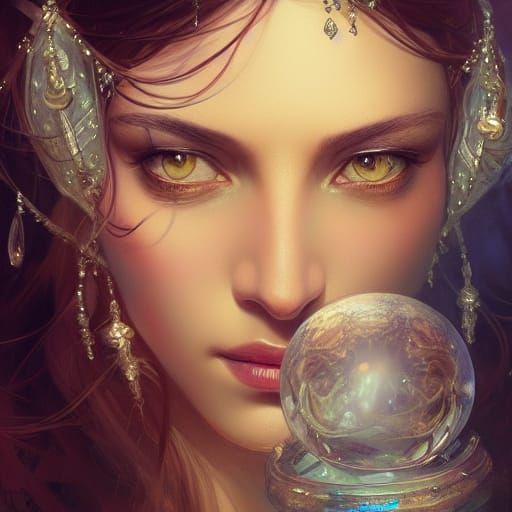 gypsy princess with lovely eyes