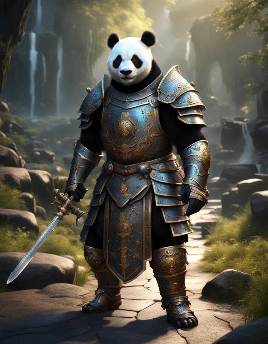 Knight Panda