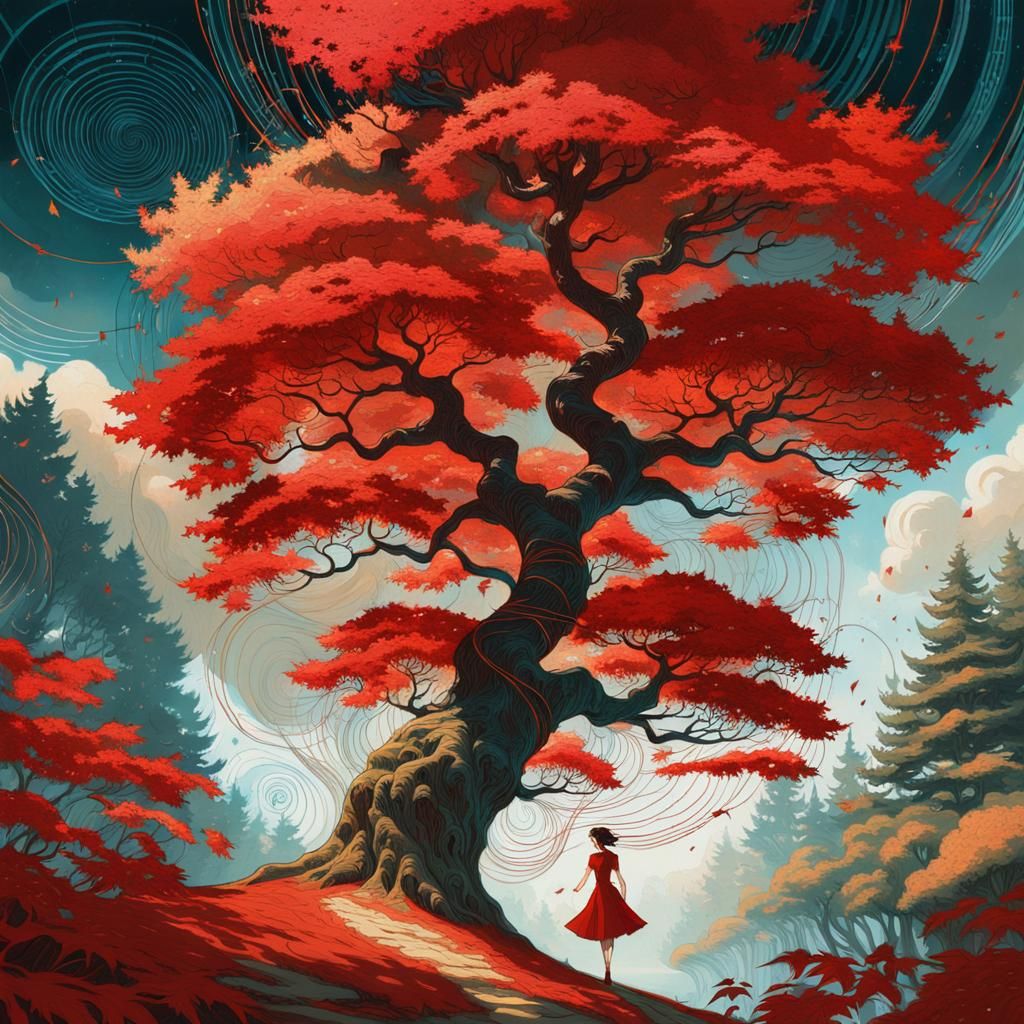 Magical maple tree